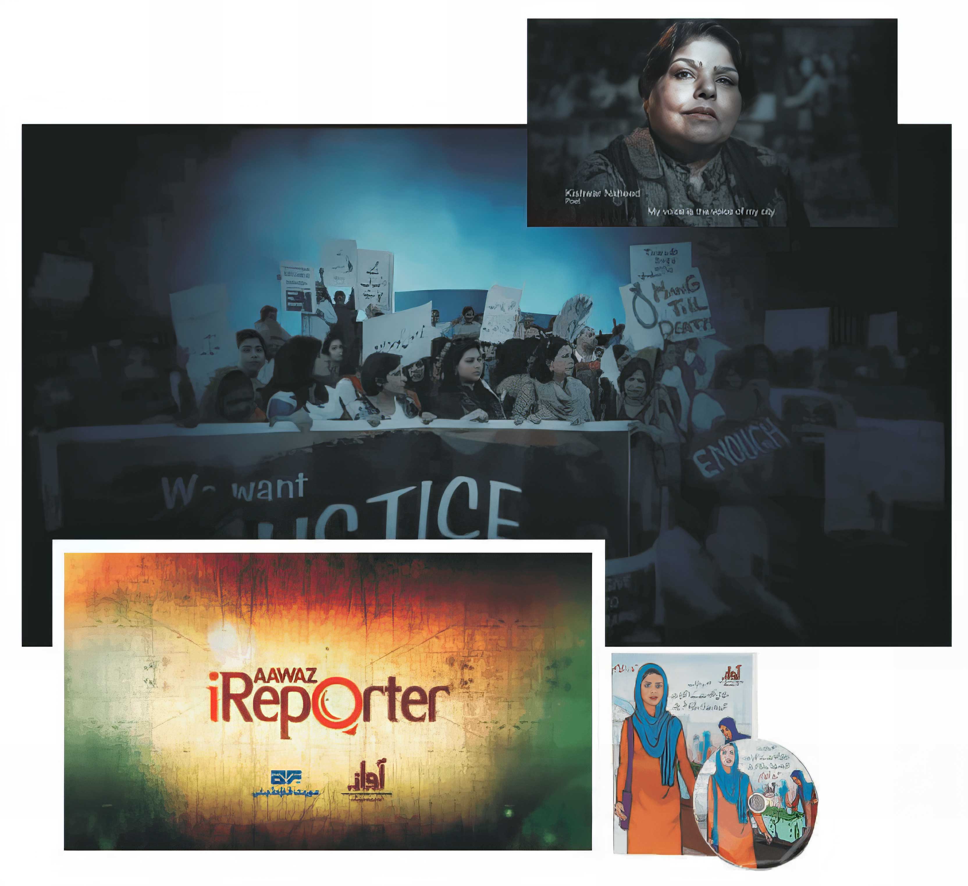 Awaaz I-Reporter TV series active citizenship