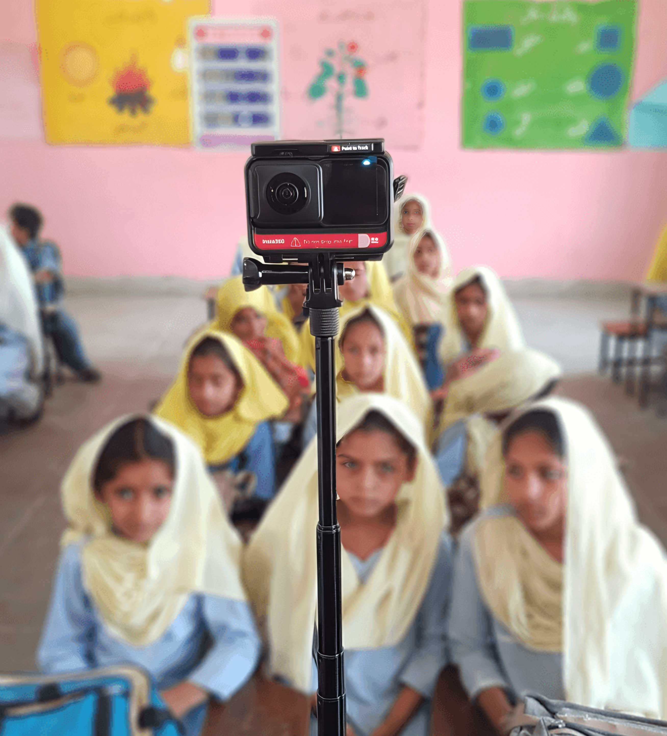 VR film series water sanitation Pakistan first