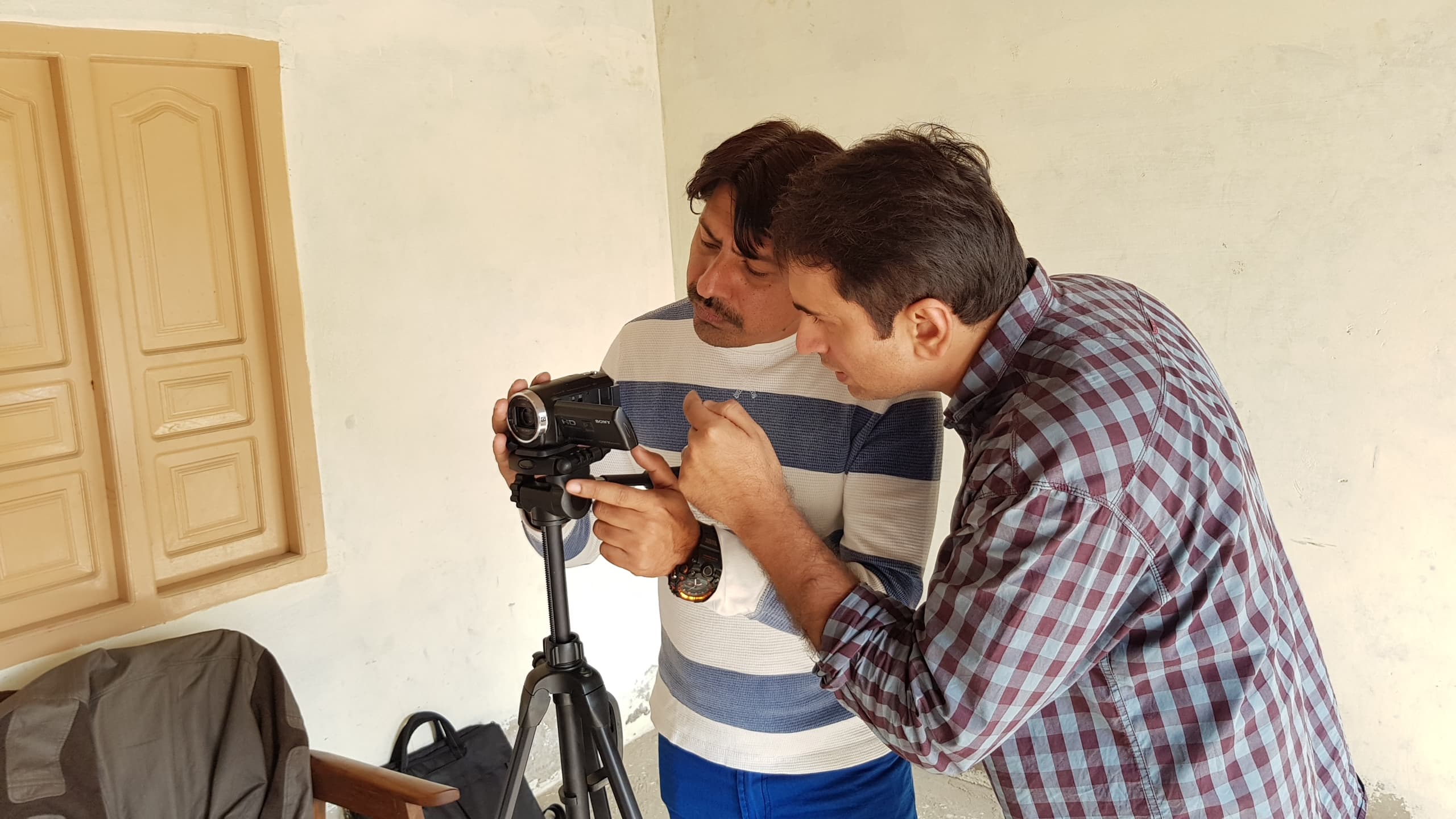 Women gathered for a stunting prevention awareness session in Khairpur district