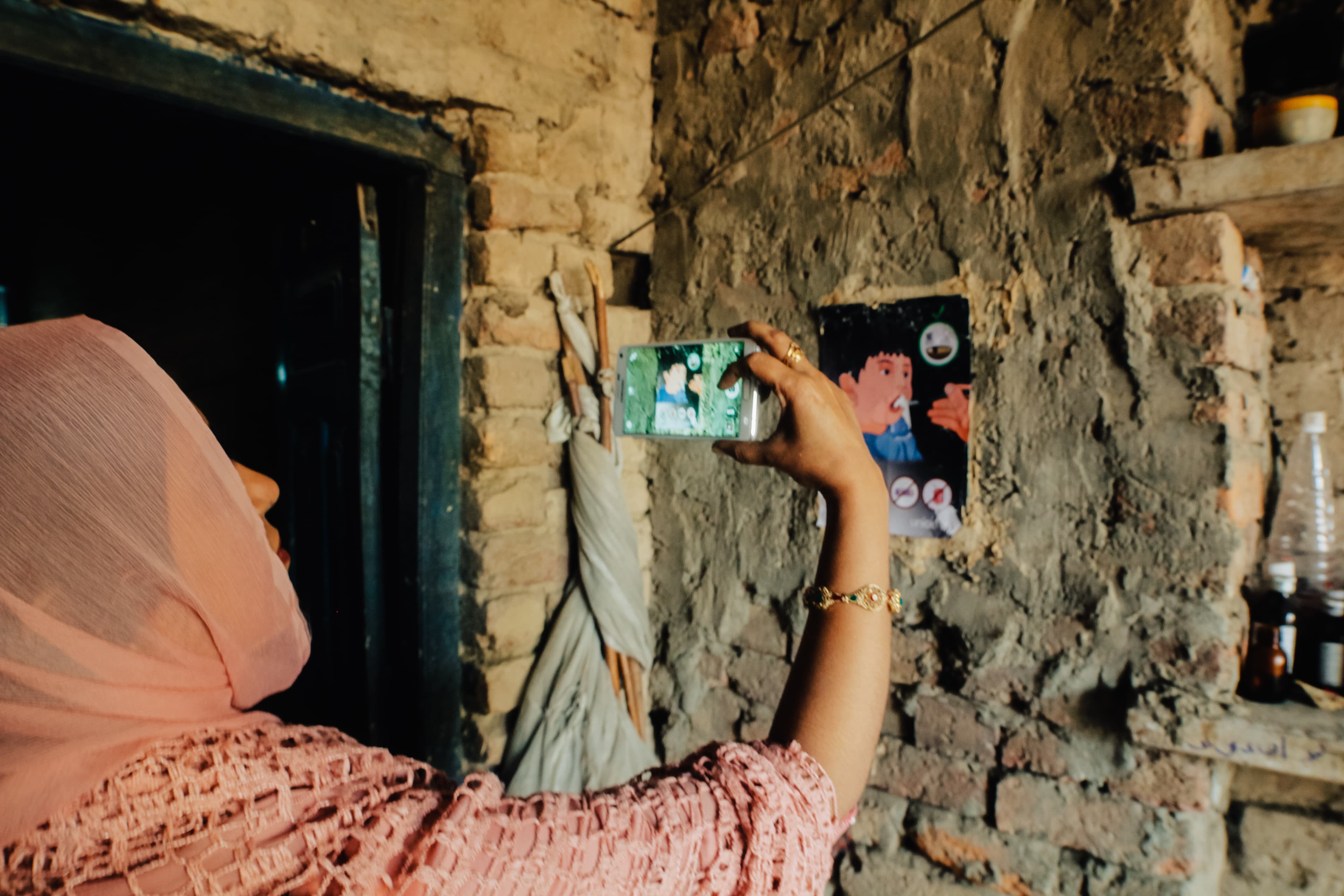 Portrait of a frontline worker from the Nurturing Change programme